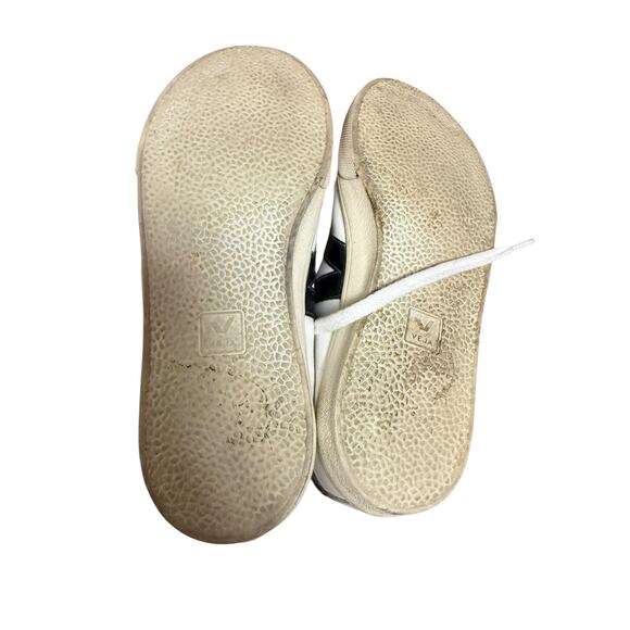 Veja Esplar White Low Top Leather Lace Up Sporty Track Sneakers Women’s Size 8